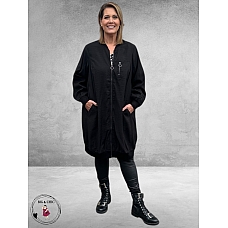 GOZZIP Cardigan Ellinor Black